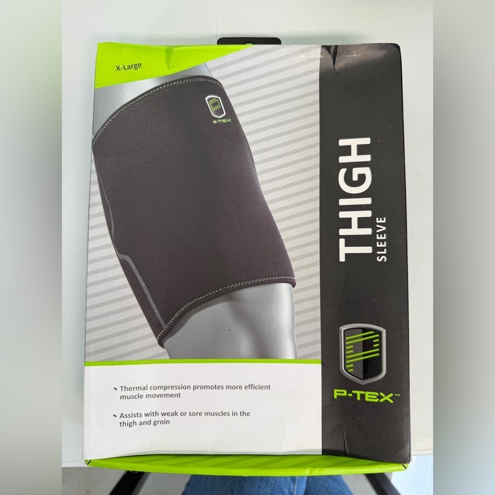 P-TEX PRO Thigh Support Sleeve, Men's, XL